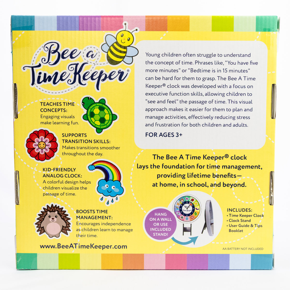 Bee a Time Keeper® – Children's Educational Clock